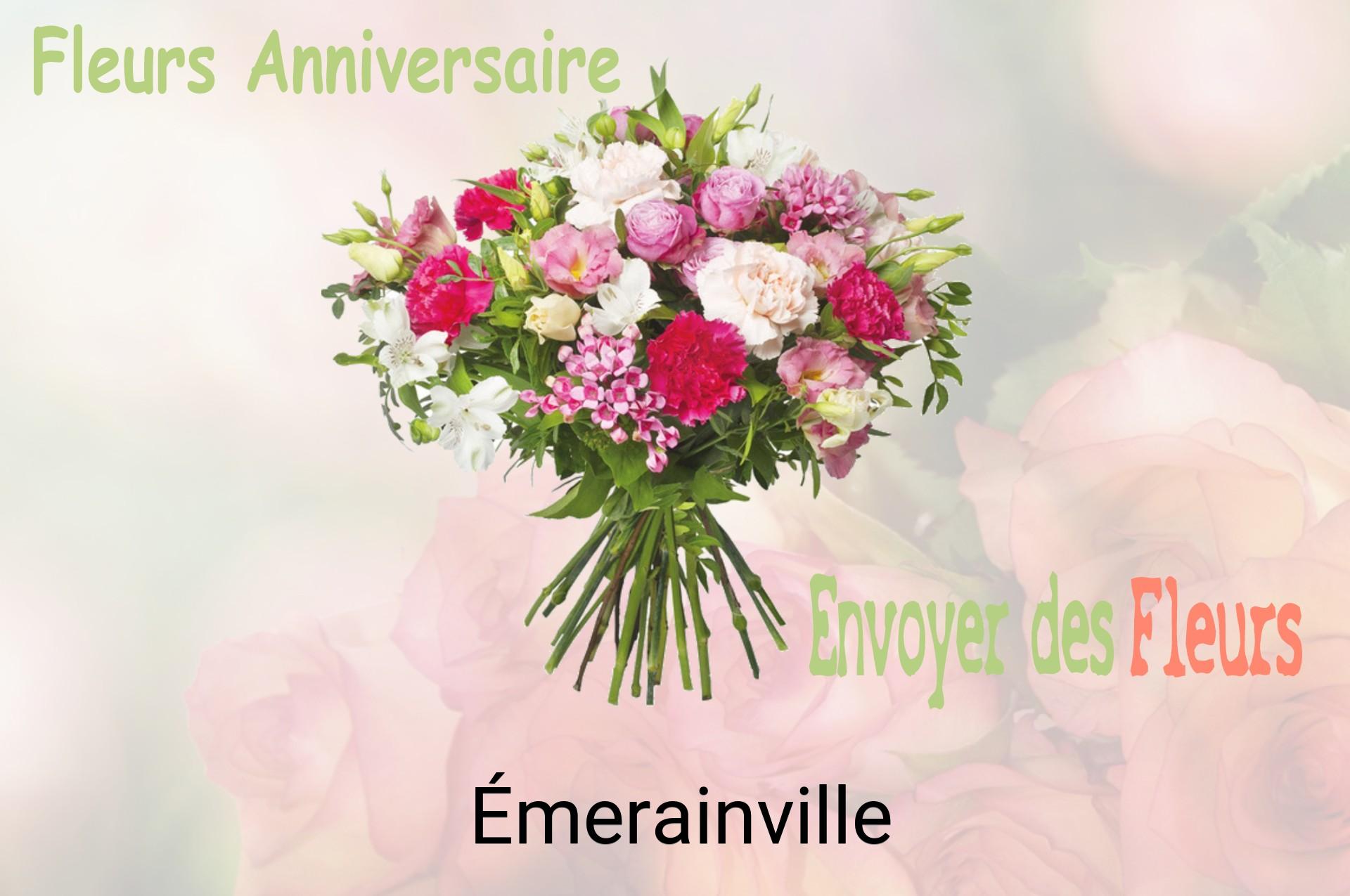 Bouquet de fleurs d’anniversaire livré à Émerainville